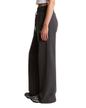 Essential Wide Leg Joggers in Anthracite Grey