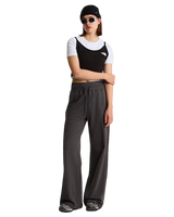 Essential Wide Leg Joggers in Anthracite Grey