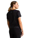 The The North Face Womens Jaida T-Shirt in Black & Dark Heather