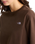 The The North Face Womens Essential Simple Dome Boxy T-Shirt in Smokey Brown