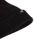 Fisherman Beanie in Black