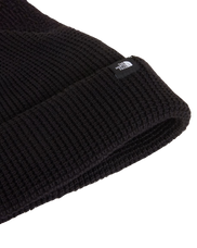 Fisherman Beanie in Black
