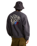 Retro Trail Sweatshirt in Anthracite Grey