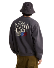 Retro Trail Sweatshirt in Anthracite Grey