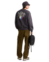 Retro Trail Sweatshirt in Anthracite Grey