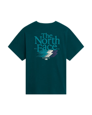 The The North Face Mens Retro Trail T-Shirt in Pacific Teal
