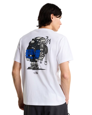 The The North Face Mens Gear Up Get Out T-Shirt in White