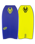 The NMD Njoy PE 40" Bodyboard in Dark Blue & Yellow