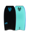 Njoy Str 46" Bodyboard in Black & Turquoise