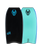 Njoy Str 46" Bodyboard in Black & Turquoise