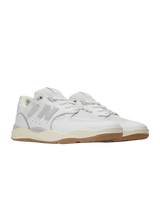 The New Balance Numeric Tiago Lemos 1010 Signature Shoes in White & Grey | Available at Anns Cottage