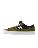 Franky Villani 417 Low Shoes in Dark Olive & Black