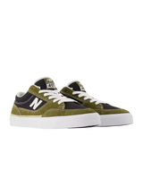 Franky Villani 417 Low Shoes in Dark Olive & Black