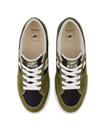 Franky Villani 417 Low Shoes in Dark Olive & Black