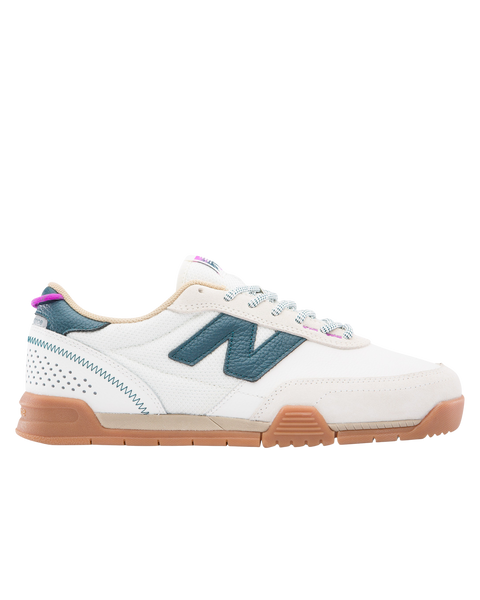 The New Balance Numeric 440 V2 Trail Shoes in White Anns Cottage
