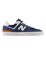 Numeric 574 Vulcanized Shoes in Vintage Indigo