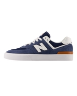 Numeric 574 Vulcanized Shoes in Vintage Indigo