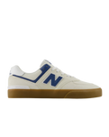 Numeric 574 Vulcanized Shoes in Sea Salt & Dark Shoreline Blue