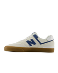 Numeric 574 Vulcanized Shoes in Sea Salt & Dark Shoreline Blue