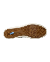 Numeric 574 Vulcanized Shoes in White & Baby Blue