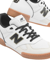 Tom Knox 600 Signature Shoes in White & Black