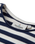 The Passenger Womens Panorama Striped Long Sleeve T-Shirt in Deep Navy