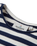The Passenger Womens Panorama Striped Long Sleeve T-Shirt in Deep Navy