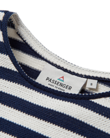 The Passenger Womens Panorama Striped Long Sleeve T-Shirt in Deep Navy
