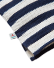 The Passenger Womens Panorama Striped Long Sleeve T-Shirt in Deep Navy