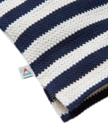 The Passenger Womens Panorama Striped Long Sleeve T-Shirt in Deep Navy