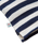 The Passenger Womens Panorama Striped Long Sleeve T-Shirt in Deep Navy