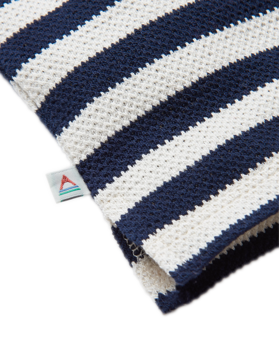 The Passenger Womens Panorama Striped Long Sleeve T-Shirt in Deep Navy