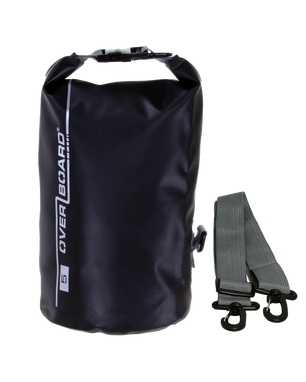 The Overboard 5L Dry Tube Bag in Black