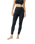 Good Karma High-Rise 7/8 Length Leggings in Washed Black