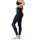 Good Karma High-Rise 7/8 Length Leggings in Washed Black