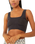 Good Karma Square-Neck Bra in Washed Black