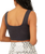 Good Karma Square-Neck Bra in Washed Black