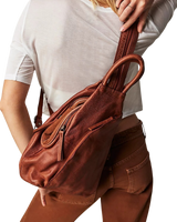 We The Free Soho Convertible Sling Bag in Distressed Brown