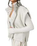 The Free People Womens Scout It Out Gilet in Birch Tree
