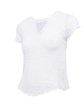 The Free People Womens Be My Baby T-Shirt in White