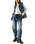 Moxie Pull On Barrel Jeans in Truest Blue