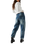 Moxie Pull On Barrel Jeans in Truest Blue