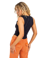 The Free People Womens Kate Vest in Black