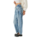 Good Luck Mid-Rise Barrel Jeans in Ultra Light Beam