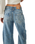 Good Luck Mid-Rise Barrel Jeans in Ultra Light Beam