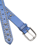 Sola Stud Belt in Sapphire