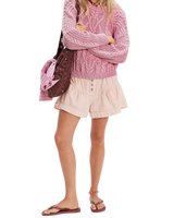 Frankie Cable Jumper in Gumdrop