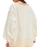 Graphic Camden Sweatshirt in Sardine Combo