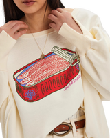 Graphic Camden Sweatshirt in Sardine Combo