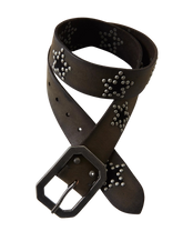 Starcrossed Studded Belt in Midnight Hour